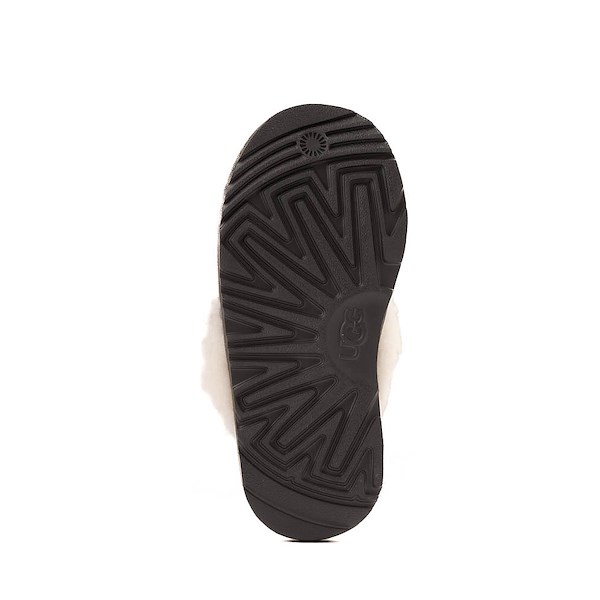 alternate view UGG® Cozy II Knit Slipper - Little Kid / Big Kid - CharcoalALT3