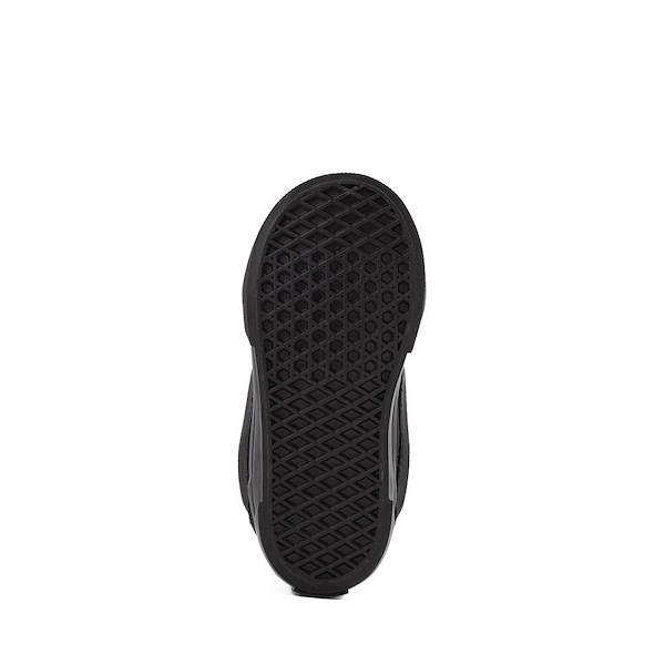 alternate view Vans Knu Skool Skate Shoe - Baby / Toddler - Black MonochromeALT3
