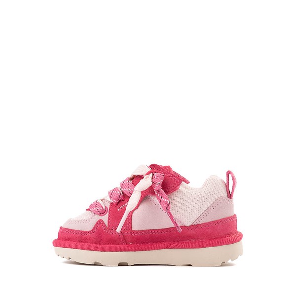 alternate view UGG® Lo Lowmel Sneaker - Toddler / Little Kid - Pink BloomALT1