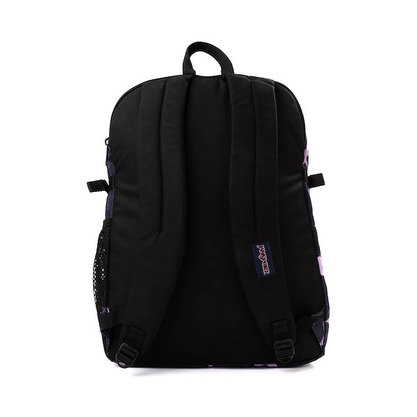 alternate view JanSport Main Campus Backpack - Black / StarsALT2