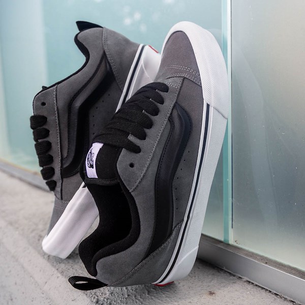alternate view Vans Knu Skool Skate Shoe - PewterHERO