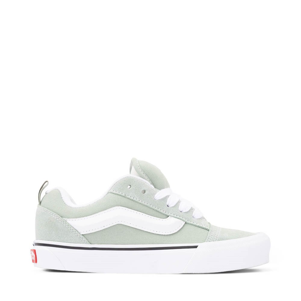 Vans Knu Skool Skate Shoe - Grey Olive