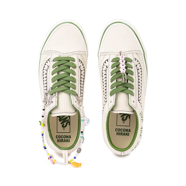 alternate view Vans New Future Premium Old Skool Skate Shoe by Cocona Hiraki - CreamALT2
