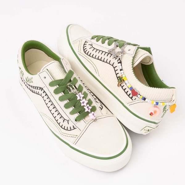 alternate view Vans New Future Premium Old Skool Skate Shoe by Cocona Hiraki - CreamHERO
