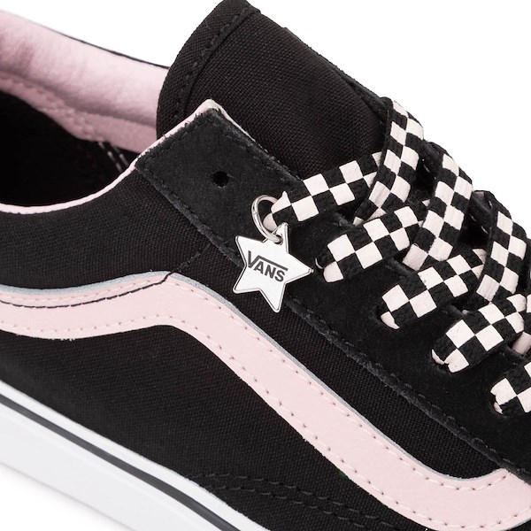 alternate view Vans Premium Old Skool Skate Shoe - Black / White / PinkALT5B