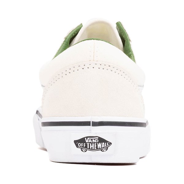 alternate view Vans Premium Old Skool Skate Shoe - Marshmallow / GreenALT4