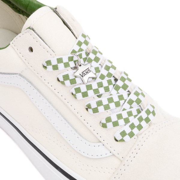 alternate view Vans Premium Old Skool Skate Shoe - Marshmallow / GreenALT5B