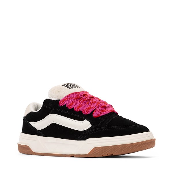 alternate view Vans Hylane Skate Shoe - Black / PinkALT5