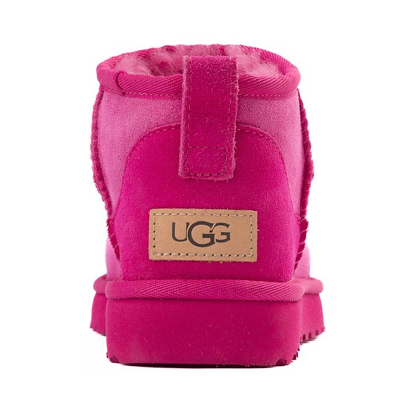 alternate view Womens UGG® Classic Ultra Mini Boot - Dark PeonyALT4