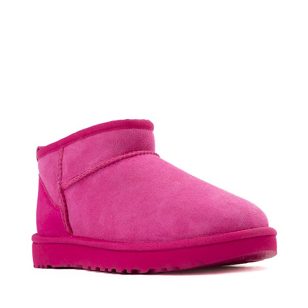 alternate view Womens UGG® Classic Ultra Mini Boot - Dark PeonyALT5