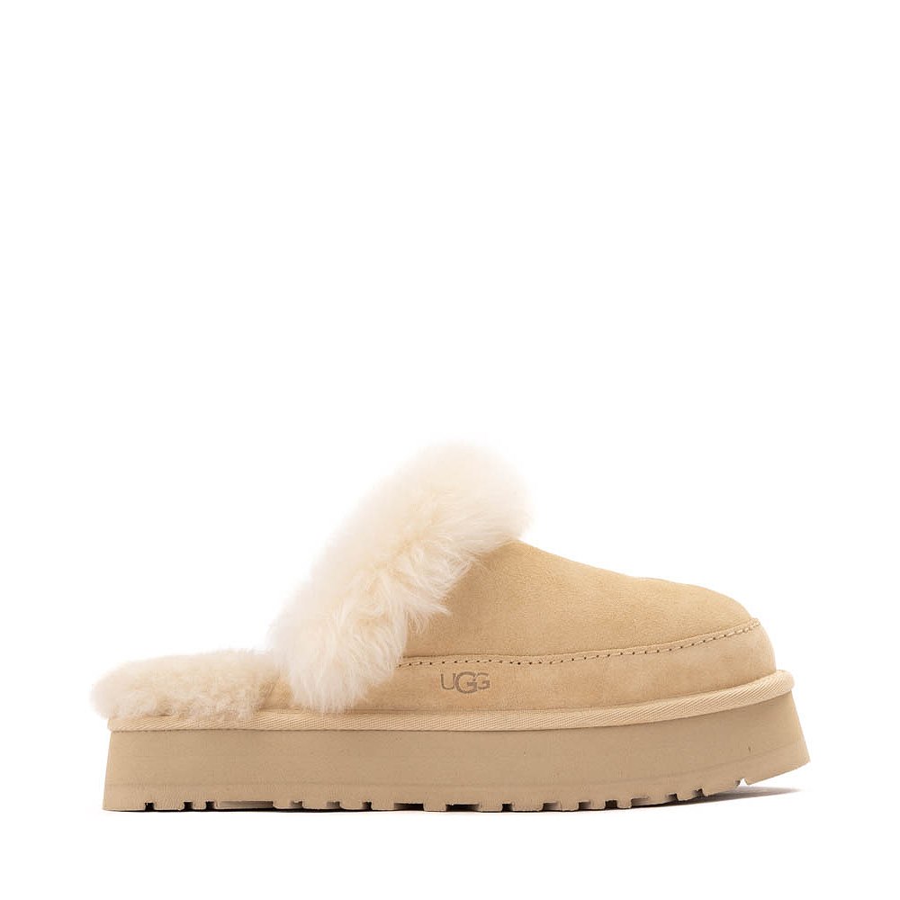 Womens UGG&reg; Disquette Chalet Platform Clog - Sandcastle