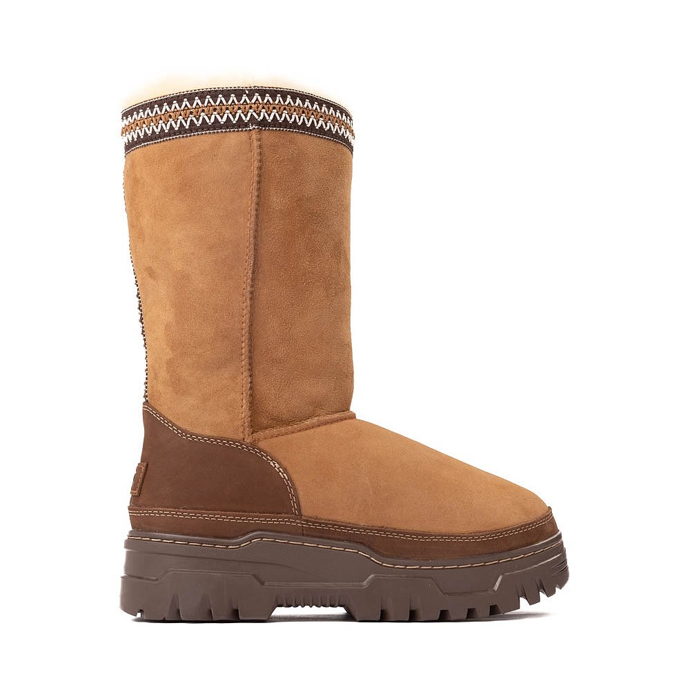Womens UGG&reg; Classic Tall TrailGazer Boot - Chestnut