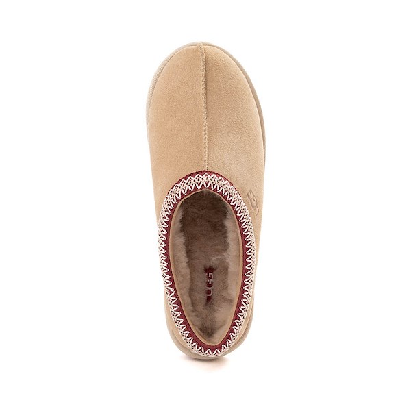 alternate view Mens UGG® Tasman II Slipper - Driftwood / Biking RedALT2