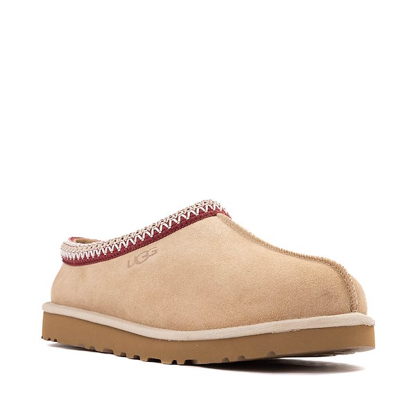 alternate view Mens UGG® Tasman II Slipper - Driftwood / Biking RedALT5