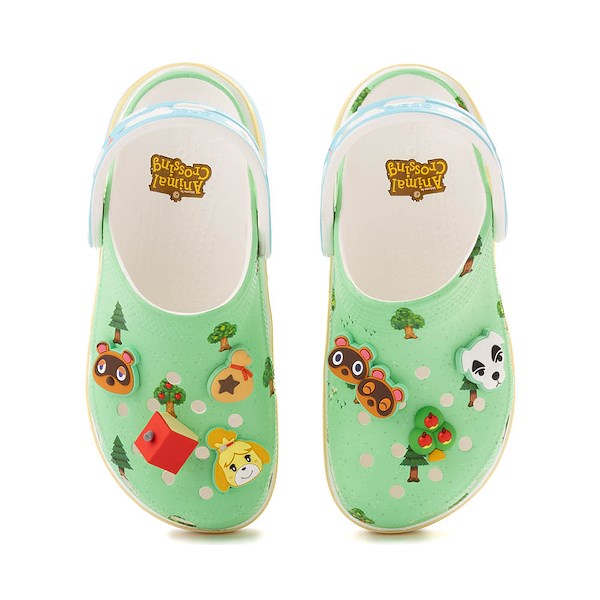 alternate view Womens Animal Crossing Crocs Platform Clog - MulticolorALT2