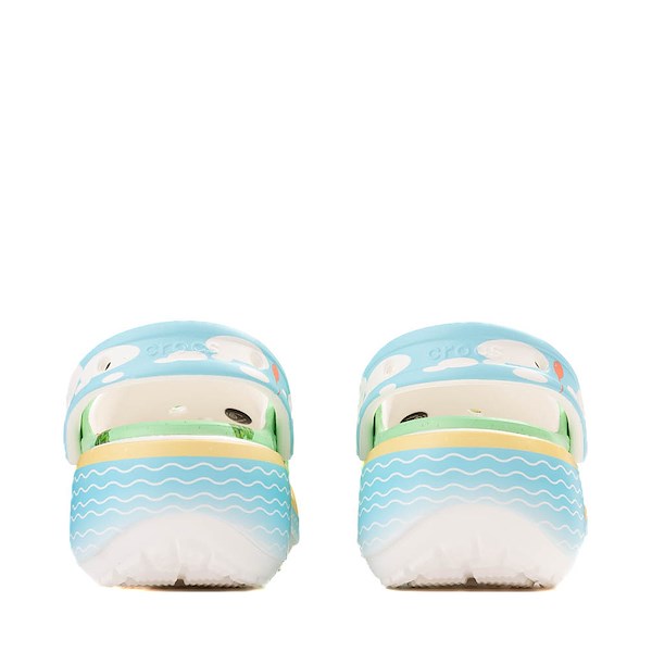 alternate view Womens Animal Crossing Crocs Platform Clog - MulticolorALT4