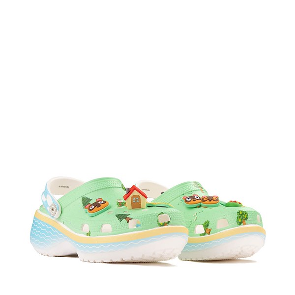 alternate view Womens Animal Crossing Crocs Platform Clog - MulticolorALT5