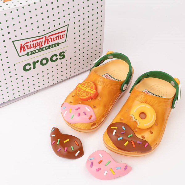 alternate view Krispy Kreme Crocs Classic Clog - Golden HourALT1D