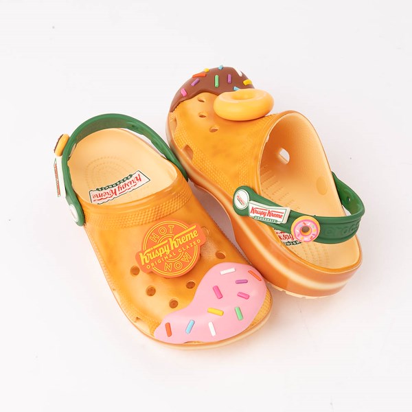 alternate view Krispy Kreme Crocs Classic Clog - Golden HourHERO