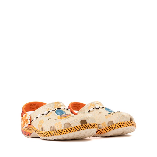 alternate view Disney Moana Crocs Classic Clog - Little Kid / Big Kid - MulticolorALT5