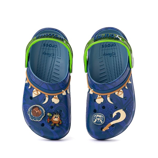 alternate view Disney Moana Crocs Classic Maui Clog - Little Kid / Big Kid - MulticolorALT2