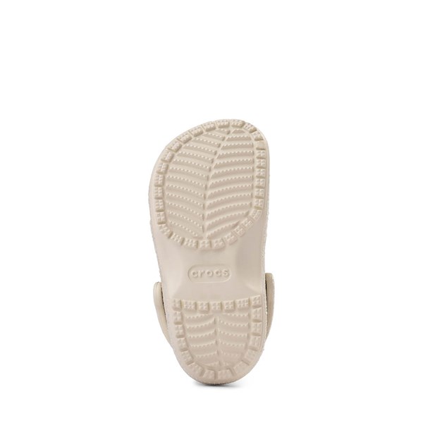 alternate view Crocs Classic Celebration Glitter Clog - Little Kid / Big Kid - ChampagneALT3