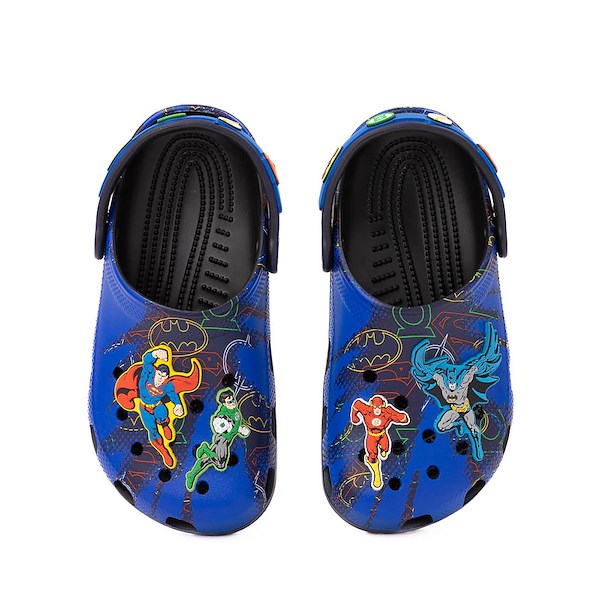alternate view Justice League Crocs Classic Clog - Little Kid / Big Kid - MulticolorALT2