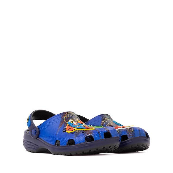 alternate view Justice League Crocs Classic Clog - Little Kid / Big Kid - MulticolorALT5