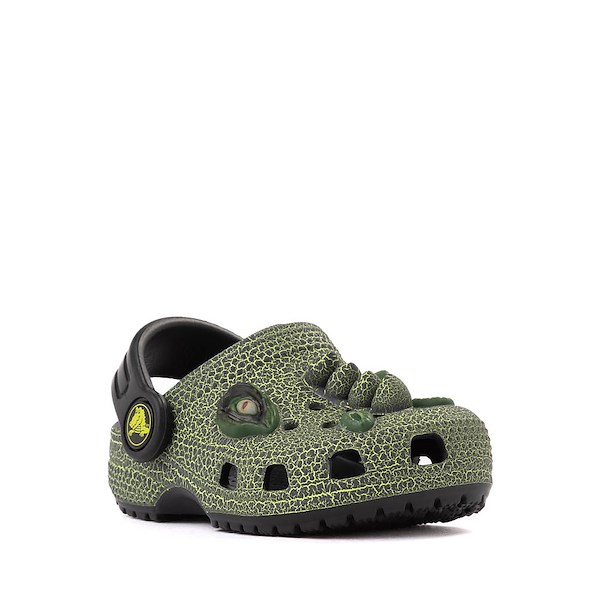 alternate view Crocs Classic I AM Scary Dino Clog - Baby / Toddler - BlackALT5
