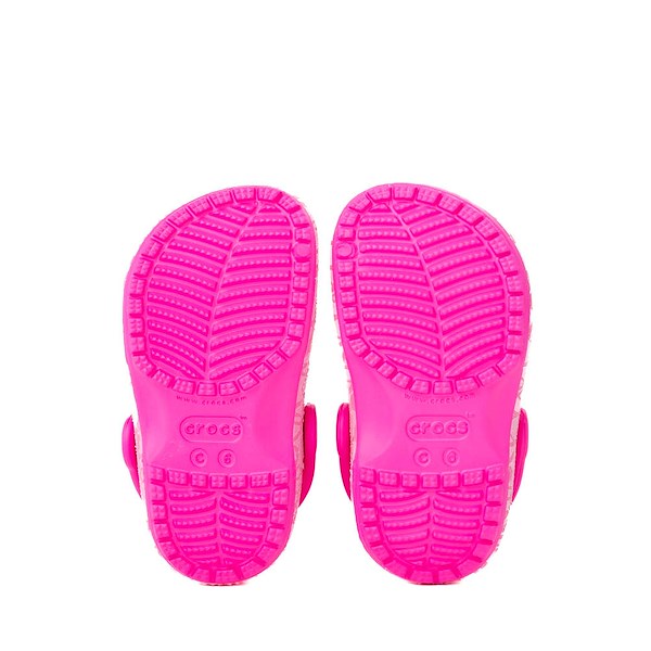 alternate view Mattel Barbie™ x Crocs Classic Clog - Baby / Toddler - PinkALT3