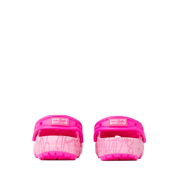 alternate view Mattel Barbie™ x Crocs Classic Clog - Baby / Toddler - PinkALT4