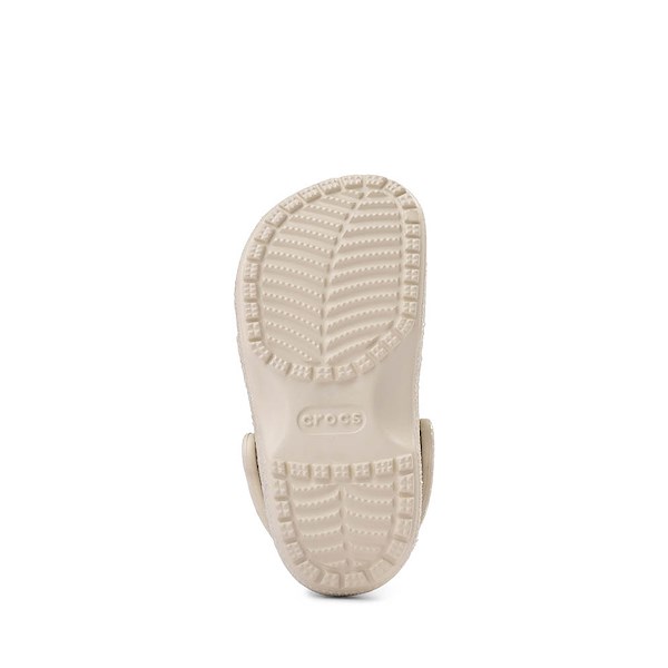 alternate view Crocs Classic Celebration Glitter Clog - Baby / Toddler - ChampagneALT3