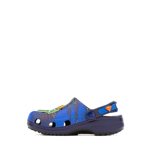 alternate view Justice League Crocs Classic Clog - Baby / Toddler - MulticolorALT1