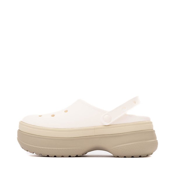 alternate view Crocs Classic Stacked Clog - ChalkALT1