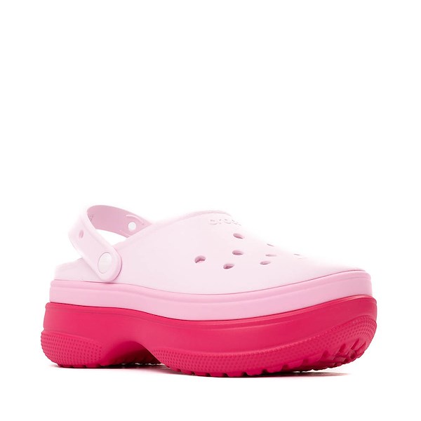 alternate view Crocs Classic Stacked Clog - Dragon FruitALT5