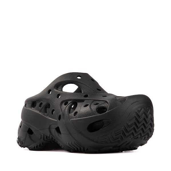 alternate view Womens Crocs Caged Clog - BlackALT5