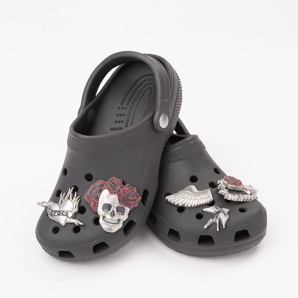alternate view Crocs Classic Vintage Tattoo Clog - BlackHERO