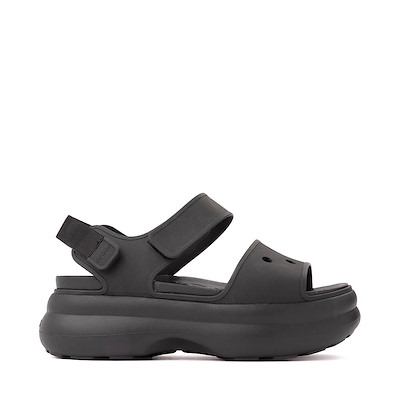 Main view of Womens Crocs Soho Y-Strap Sandal - Black