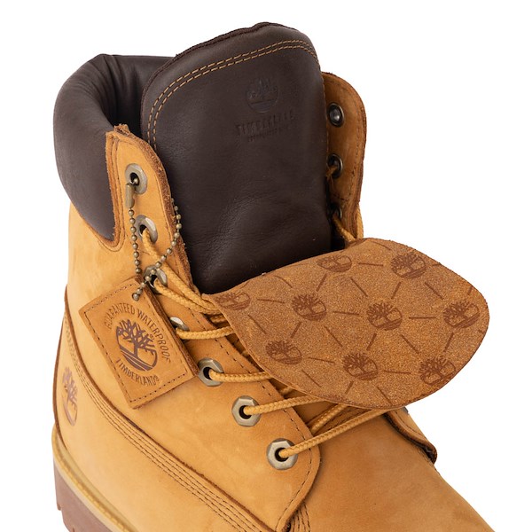 alternate view Mens Timberland® Premium 6-Inch Double Tongue Waterproof Boot - WheatALT5B