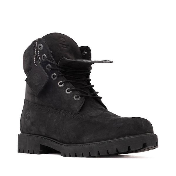 alternate view Mens Timberland® Premium 6-Inch Double Tongue Waterproof Boot - BlackALT5