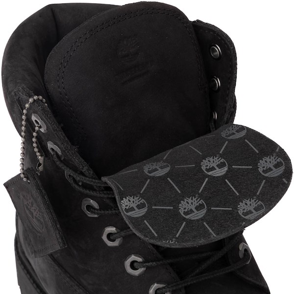 alternate view Mens Timberland® Premium 6-Inch Double Tongue Waterproof Boot - BlackALT5B