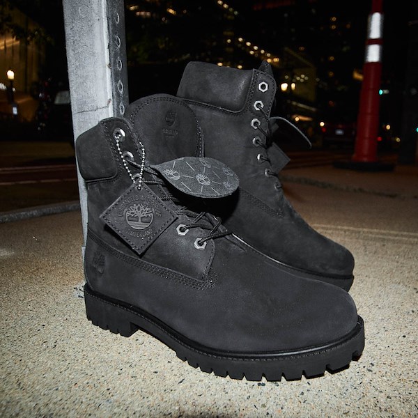 alternate view Mens Timberland® Premium 6-Inch Double Tongue Waterproof Boot - BlackHERO