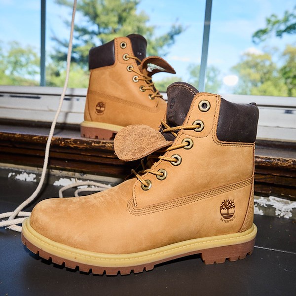 alternate view Womens Timberland&reg; Premium 6-Inch Double Tongue Waterproof Boot - WheatHERO