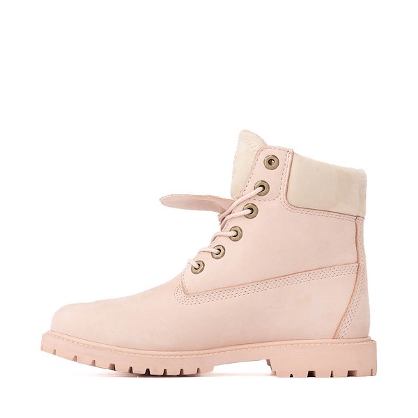 alternate view Womens Timberland® Premium 6-Inch Double Tongue Waterproof Boot - Cameo RoseALT1