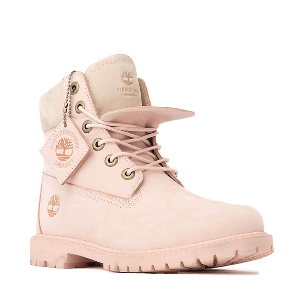 alternate view Womens Timberland® Premium 6-Inch Double Tongue Waterproof Boot - Cameo RoseALT5