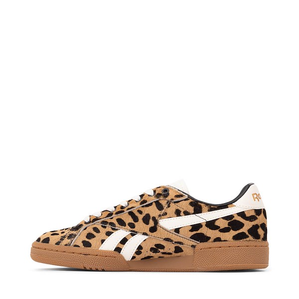 alternate view Womens Reebok Club C Grounds UK Athletic Shoe - LeopardALT1
