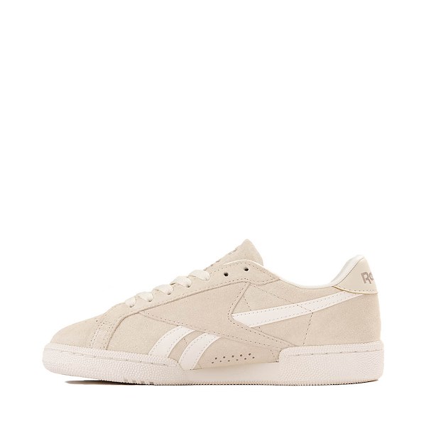 alternate view Womens Reebok Club C Grounds UK Athletic Shoe - Vintage Chalk / Chalk / SandALT1