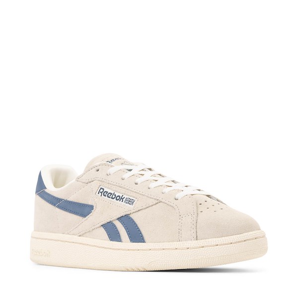alternate view Womens Reebok Club C Grounds UK Athletic Shoe - Vintage Chalk / Chalk / BlueALT5