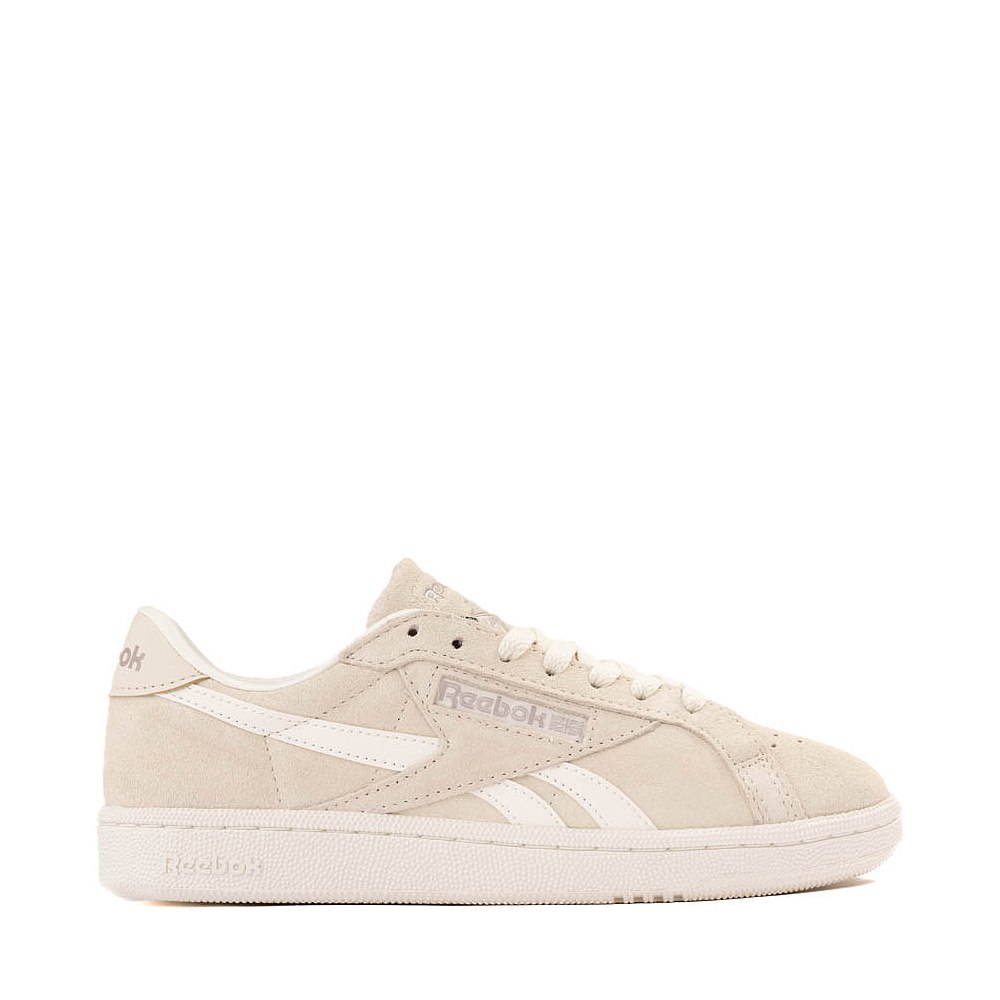 Womens Reebok Club C Grounds UK Athletic Shoe - Vintage Chalk / Chalk / Sand