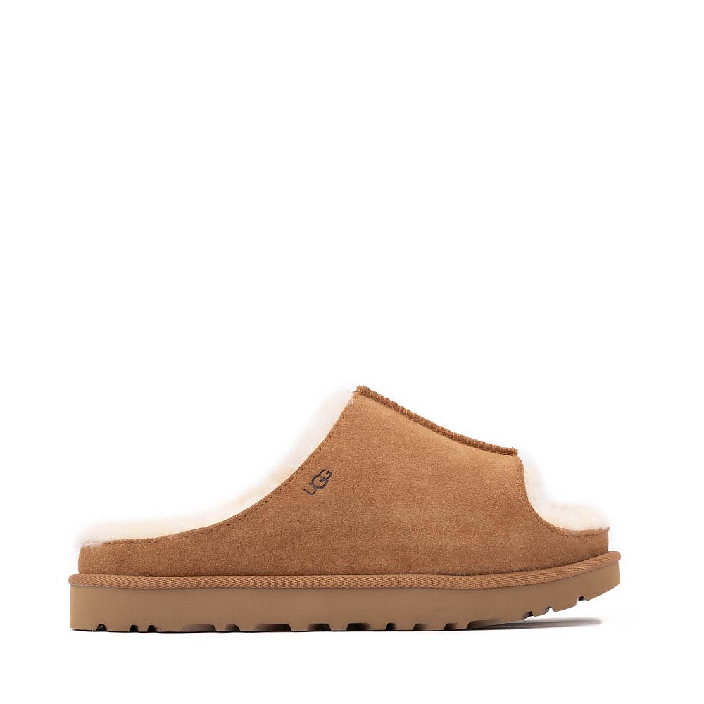 Womens UGG&reg; Greenport Slide Sandal - Chestnut
